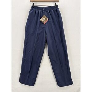 Forrester's Golf Rain Pants Womens Large Navy Sportech Waterproof Windproof VTG